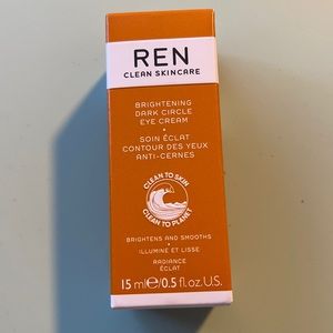 Ren clean skincare brightening dark circle eye cream